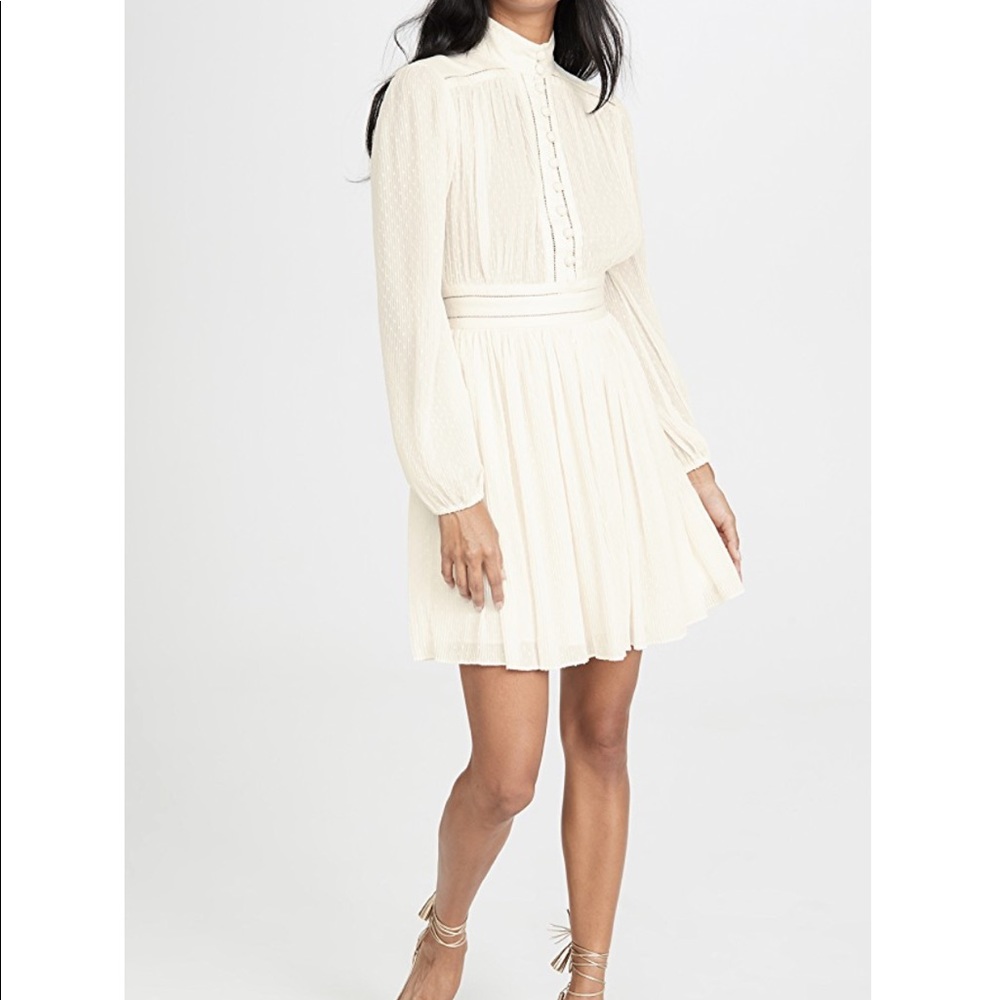 Zimmermann Espionage Plisse Mini Dress - Picture 4 of 7